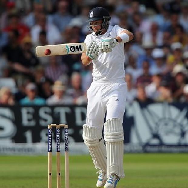 Congleton Guardian: England's Joe Root helped rescue his side from a perilous position on day three of the first Investec Test against India Congleton Guardian: England's Joe Root helped rescue his side from a perilous position on day three of the first Investec Test against India