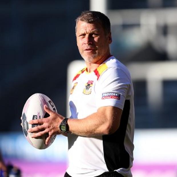 Congleton Guardian: James Lowes will not allow his Bradford side to give in Congleton Guardian: James Lowes will not allow his Bradford side to give in