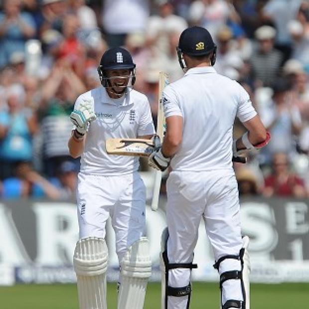 Congleton Guardian: James Anderson, right, and Joe Root rewrote the record books Congleton Guardian: James Anderson, right, and Joe Root rewrote the record books