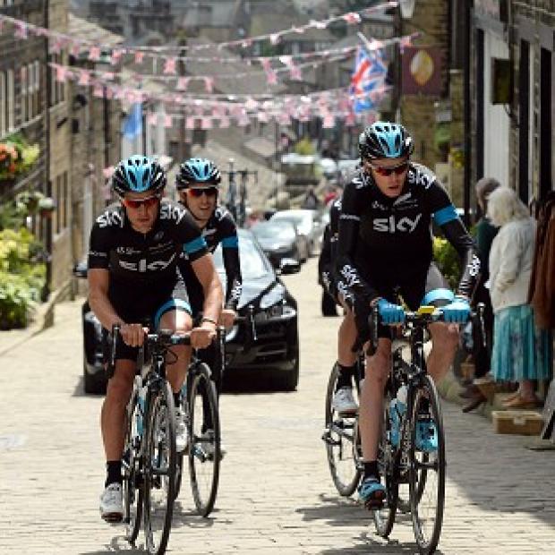Congleton Guardian: Team Sky manager Sir Dave Brailsford has backed Richie Porte, left, to deliver a third consecutive Tour de France title for the team Congleton Guardian: Team Sky manager Sir Dave Brailsford has backed Richie Porte, left, to deliver a third consecutive Tour de France title for the team