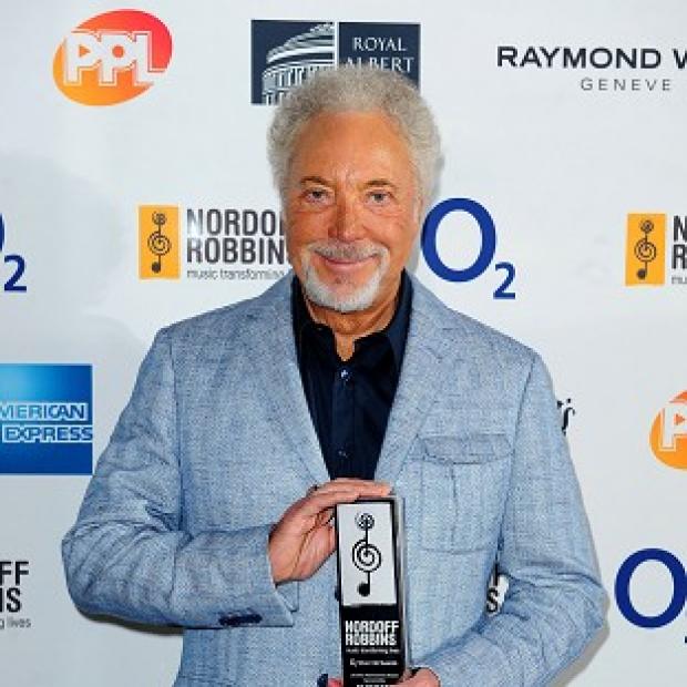 Congleton Guardian: Sir Tom Jones is still a knicker-magnet at 74 Congleton Guardian: Sir Tom Jones is still a knicker-magnet at 74